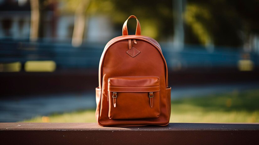 Women's Twin Zip Leather Backpack: A Stylish and Functional Companion
