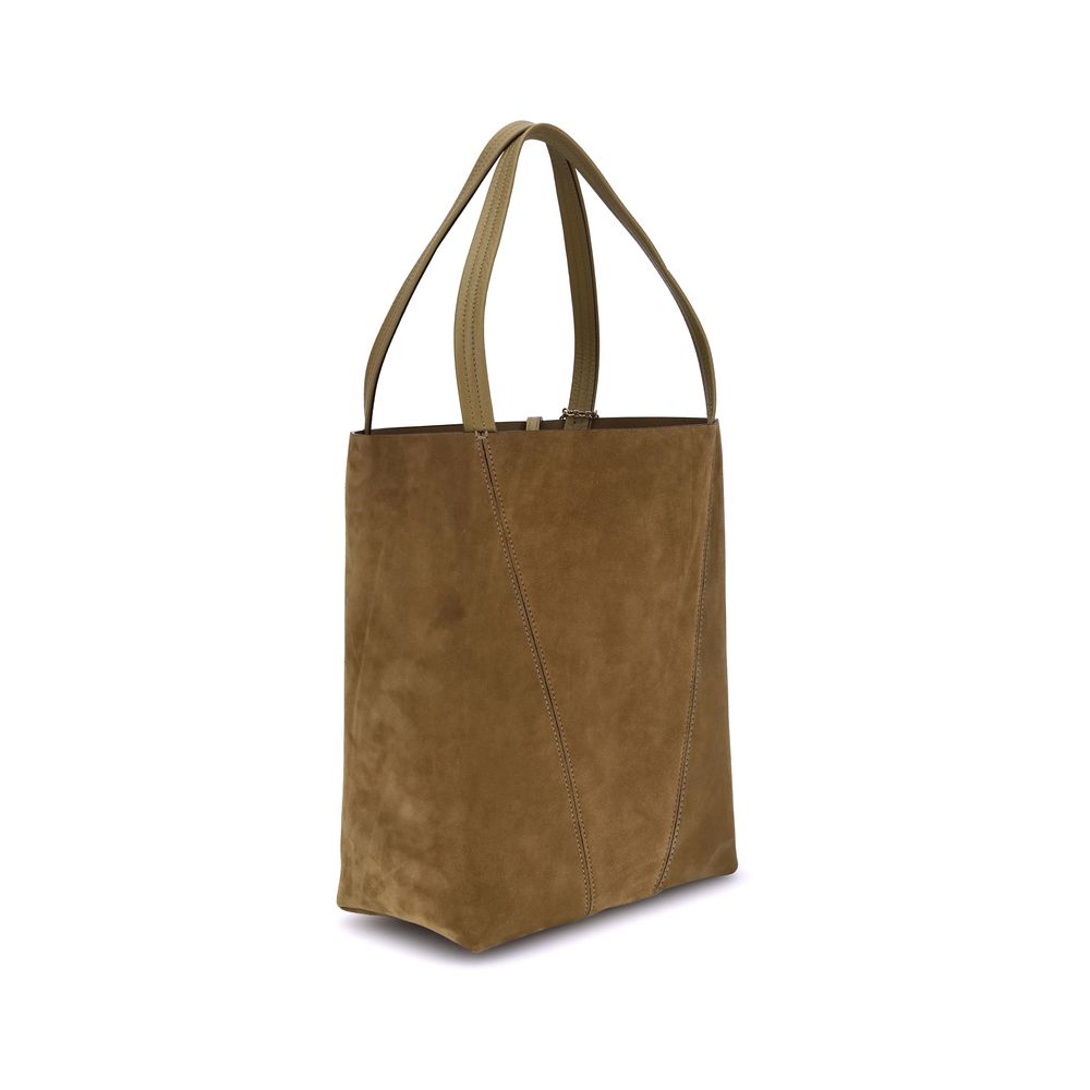 Chloé Suede Spin Tote Bag