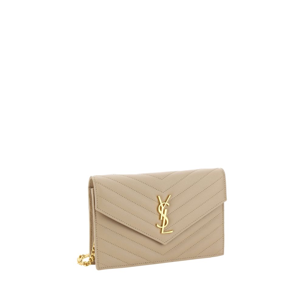Saint Laurent Wallet with Chain