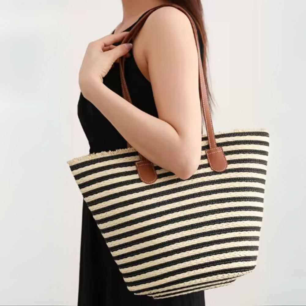 Black And White Stripes Handmade lifestyle image