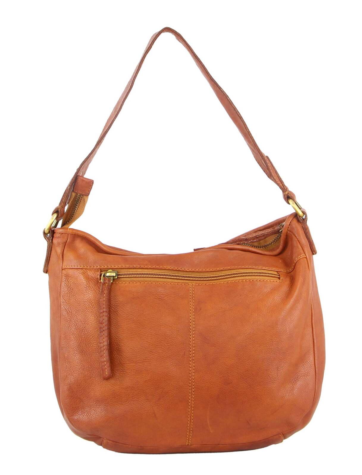 Pierre Cardin Woven Leather Ladies Crossbody Messenger Bag Travel back view