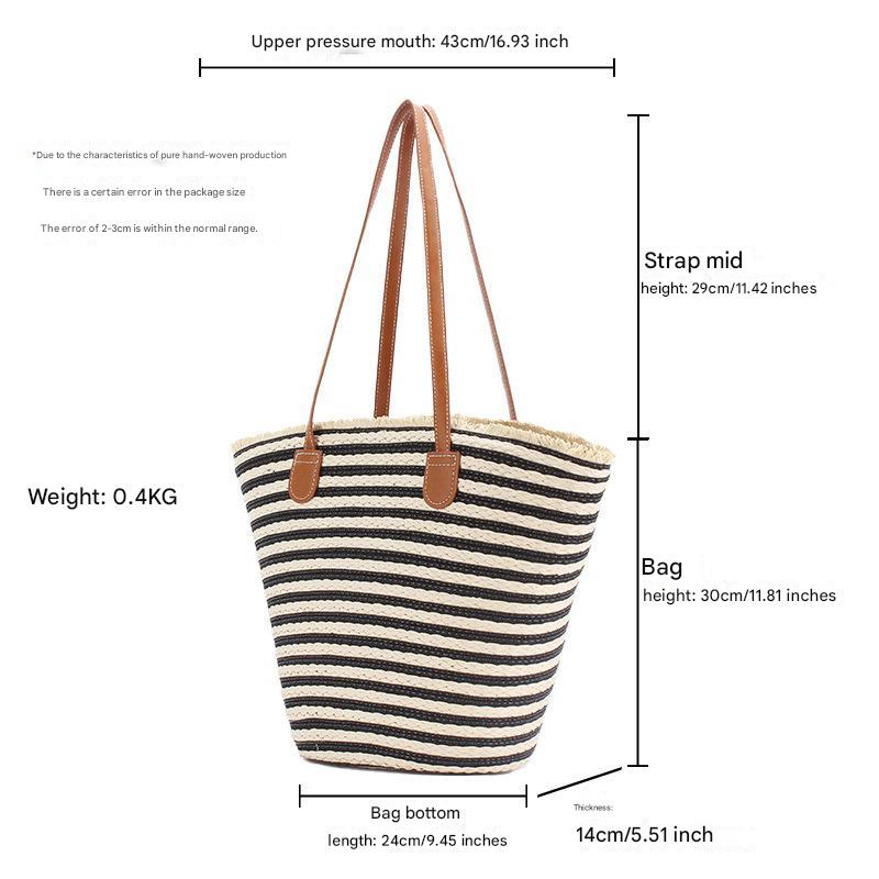 White And Yellow Stripes Tote Bag