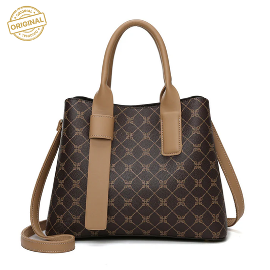 Brown Retro Fashion Handbag