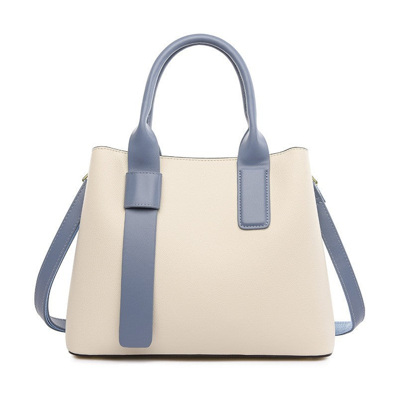 Brown Retro Fashion Handbag – Elegant Tote with Large Capacity for Work and Daily Use
